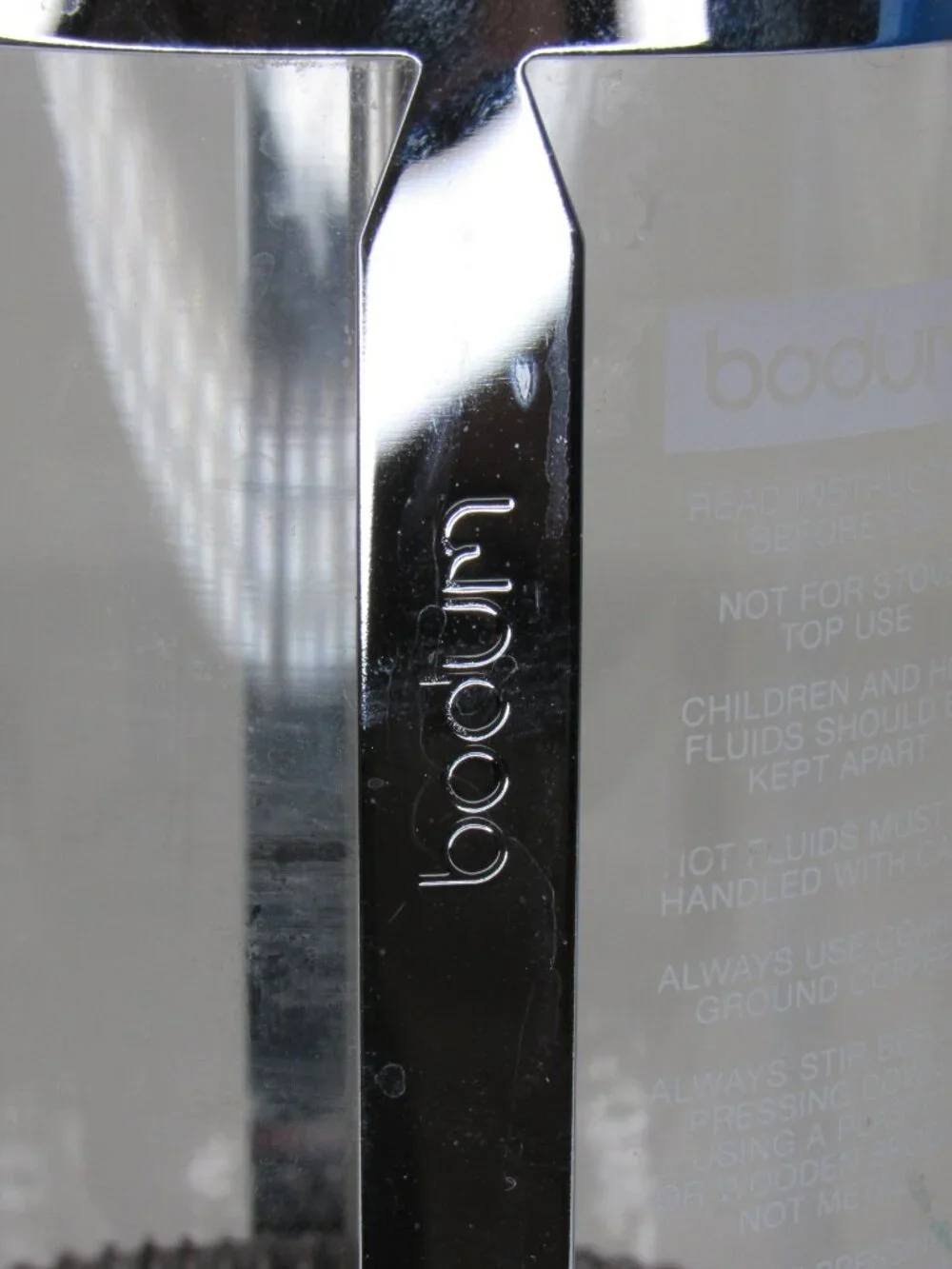Bodum 70th Anniversary French Press Coffee 2014 Red Blue Yellow